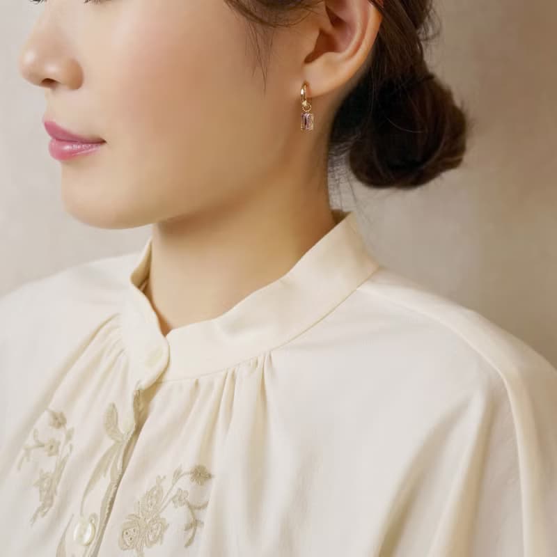 【Palette】 10K 黃金紫黃晶墜飾