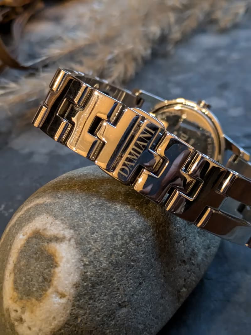 DAMIANI 戴美安妮 真鑽 石英鋼錶(中古)