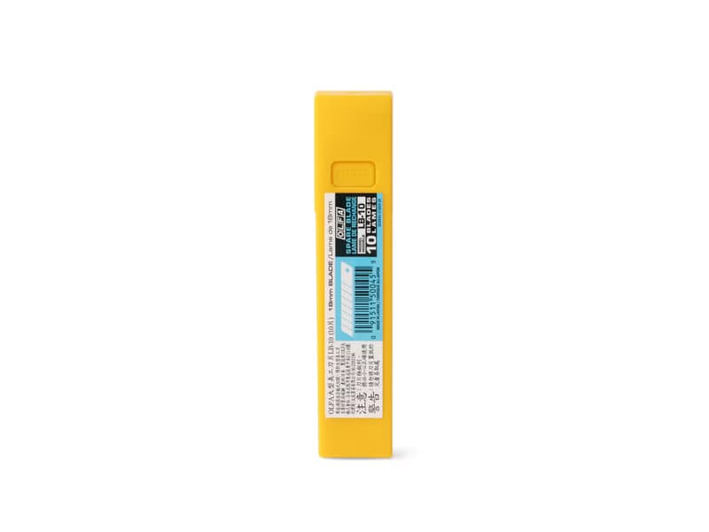 OLFA 18mm大美工刀片 10片入 黑銀兩色