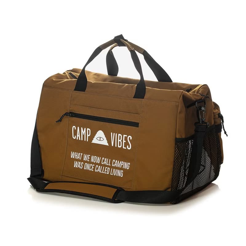 POLER BOSTON TRAVEL BAG 波士頓旅行袋/行李箱掛包/附背帶 /棕