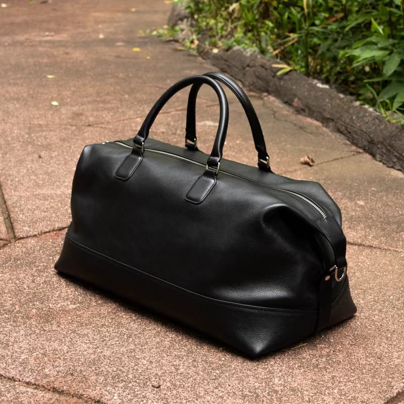 Leather Duffel Bag for Men, Leather Weekender Bag