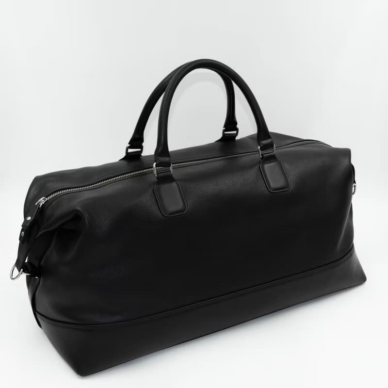 Leather Duffel Bag for Men, Leather Weekender Bag