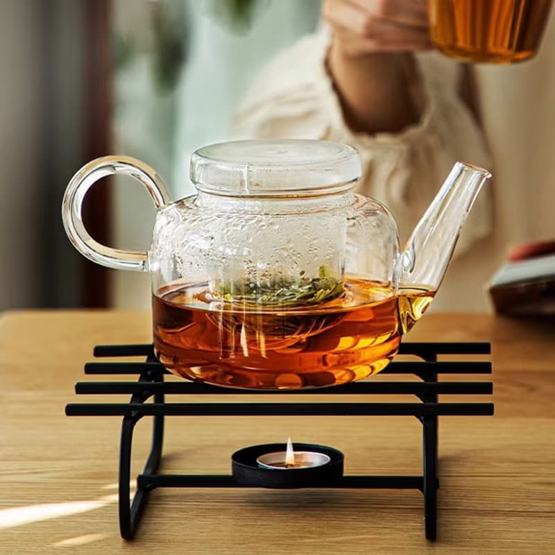 日本霜山 耐熱玻璃茶壺/泡茶壺-750ml