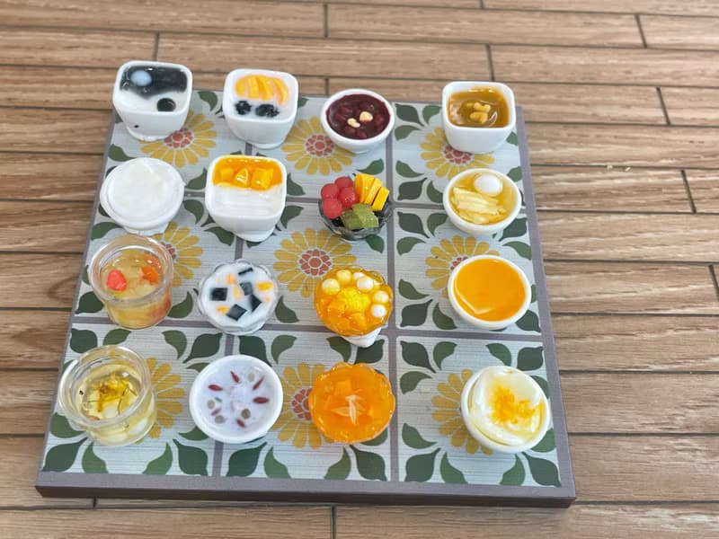 袖珍迷你港式糖水食玩16款