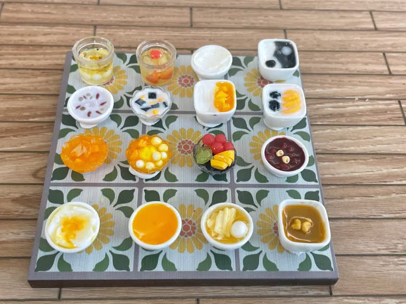 袖珍迷你港式糖水食玩16款