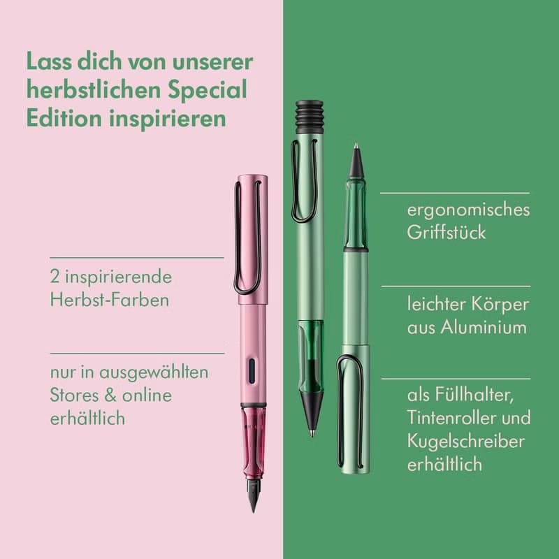 【雷雕刻字】LAMY 鋼珠筆 限量 /AL star 2024 -秋日紅