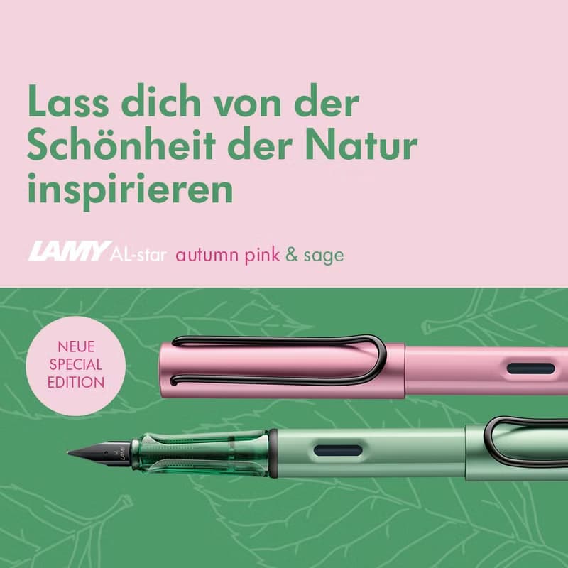 【雷雕刻字】LAMY 鋼珠筆 限量 /AL star 2024 -秋日紅