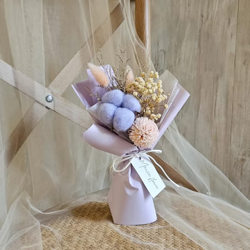 乾燥小花束 棉花款  現貨 快速出貨