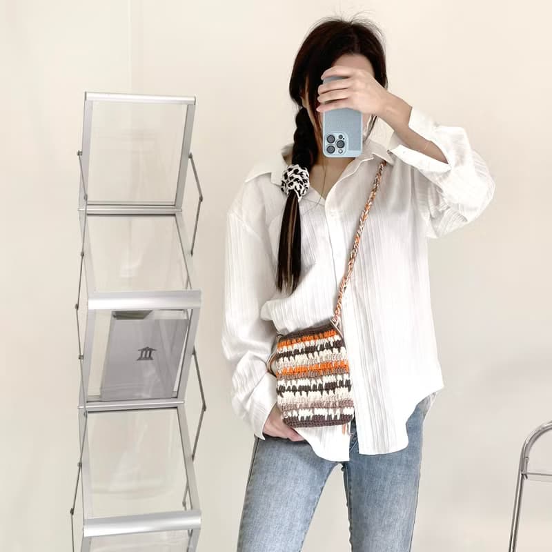 彩色手機包【Crochet bag】