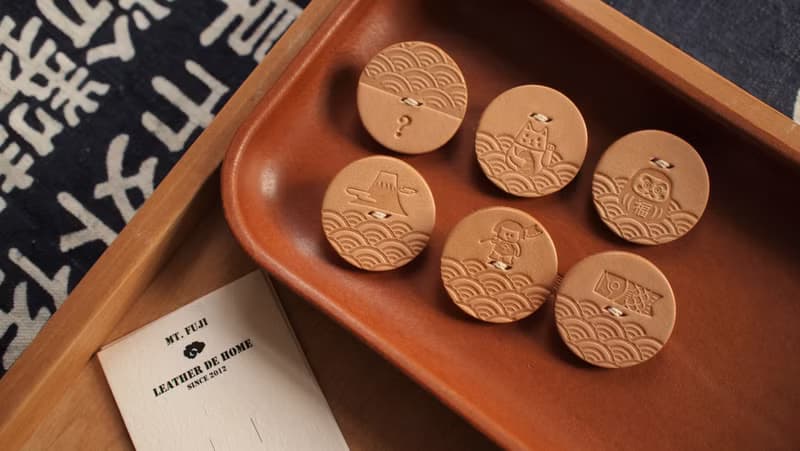 富士山招財貓達摩襟針胸針心口針