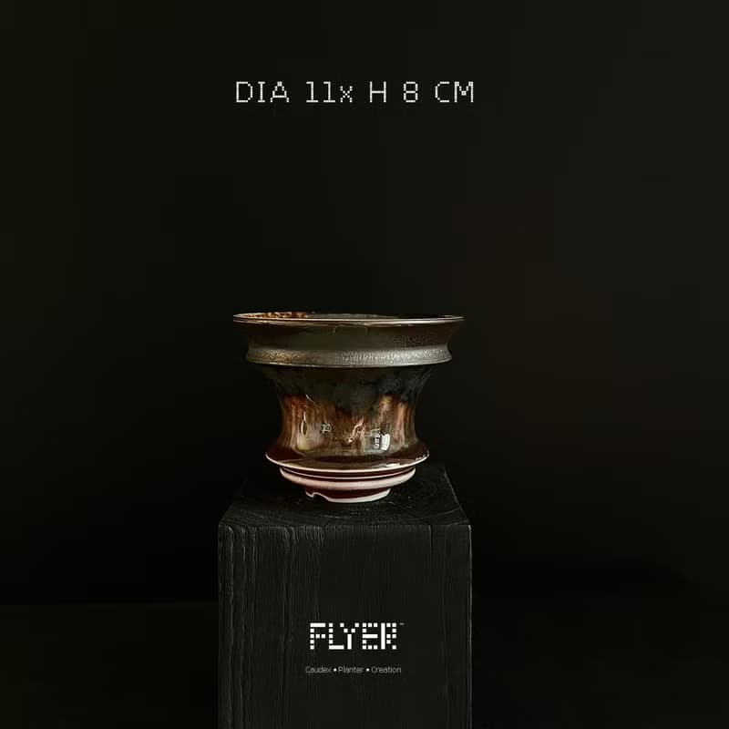 FLYER 塊根多肉植物陶盆器 龍舌蘭象牙宮象足漆樹盆器
