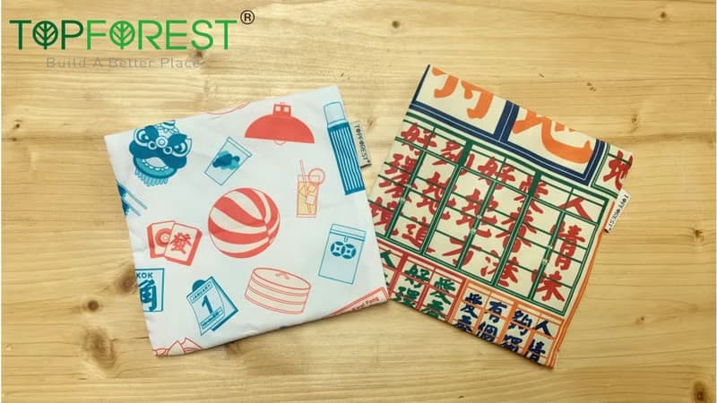 原創米色小食袋 | 耐用環保食物袋 | 香港人情味 | 日常使用