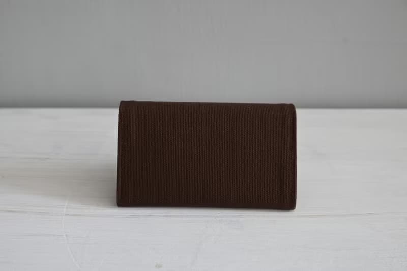 黑巧克力色/咖啡色 帆布包 可水洗紙 零錢包 卡片夾 超輕手感40g