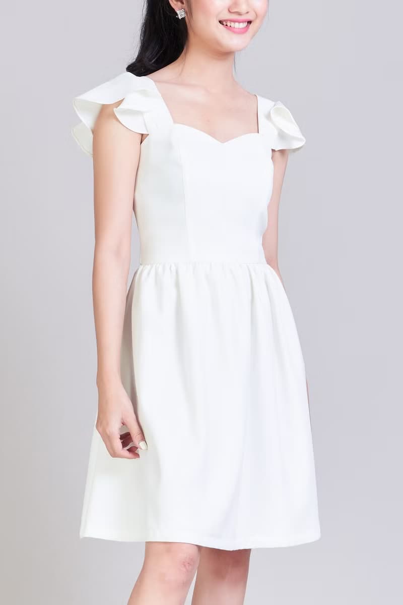 White Dress White Bridal Dress Wedding Dress Wedding Gown Bridesmaid Dress
