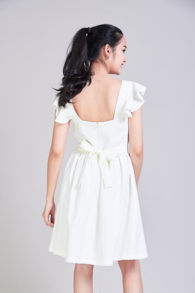 White Dress White Bridal Dress Wedding Dress Wedding Gown Bridesmaid Dress