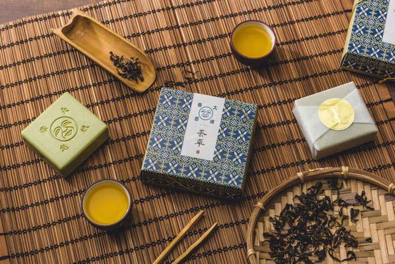 稻埕時光經典茶萃皂 . 烏龍茶末去角質【大春煉皂DACHUN】120g
