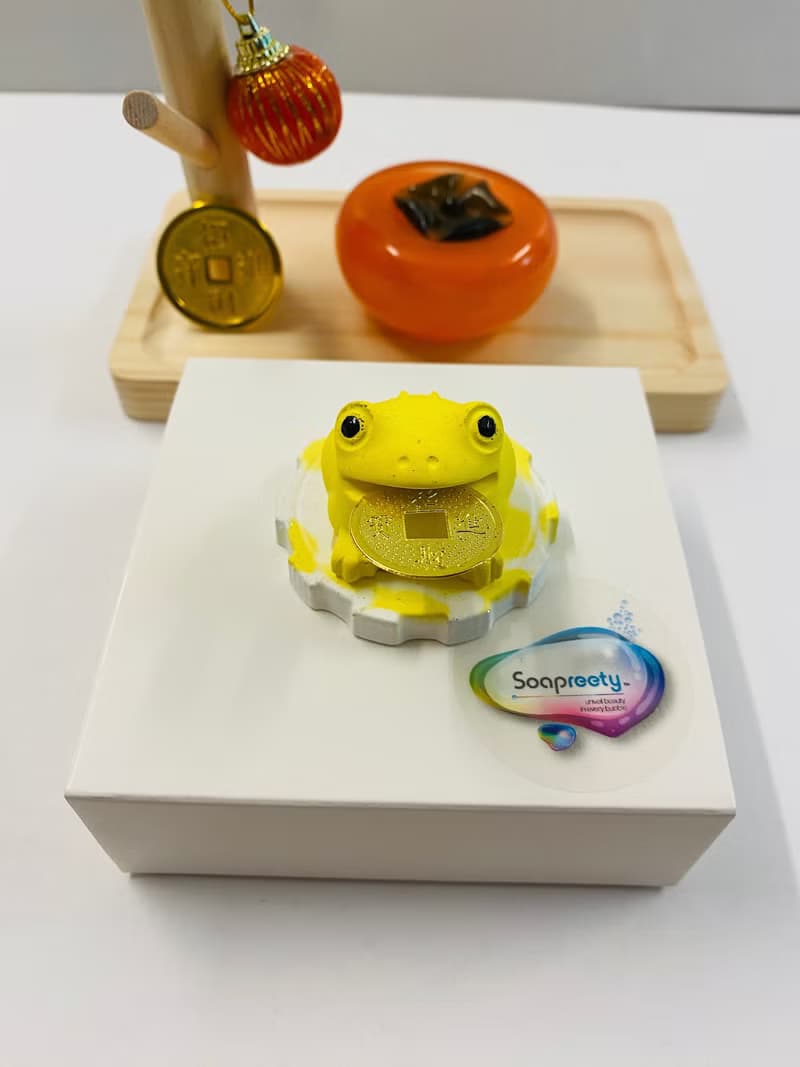 迷你五行開運彼特蟾蜍擴香石Mini Lucky Toad Aroma Stone