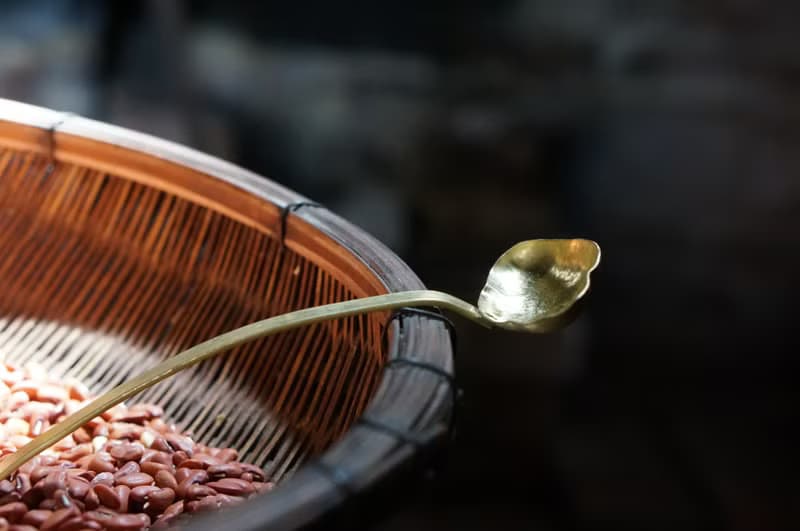 手工黃銅如意勺香勺咖啡豆勺