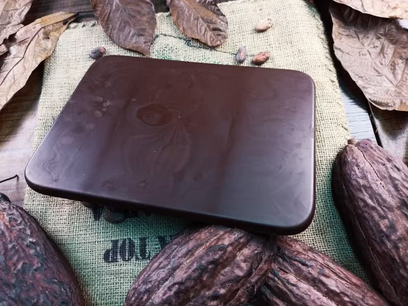 CACAOinN現磨調溫_台灣天然100%純巧原磚50g_簡約包裝