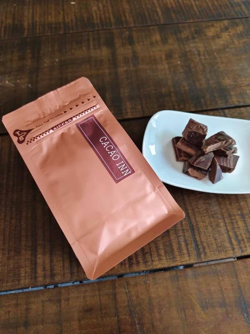 CACAOinN現磨調溫_台灣天然100%純巧原磚50g_簡約包裝