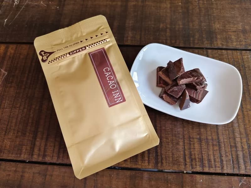 CACAOinN現磨調溫_台灣天然100%純巧原磚50g_簡約包裝