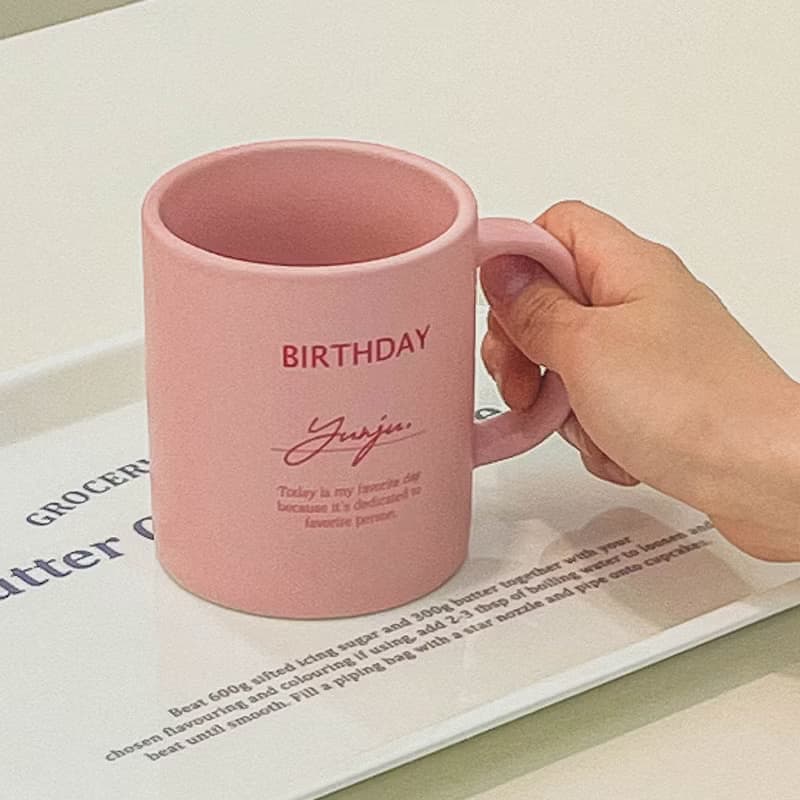 Happy birthday to you Lovely pink mug - 380ml