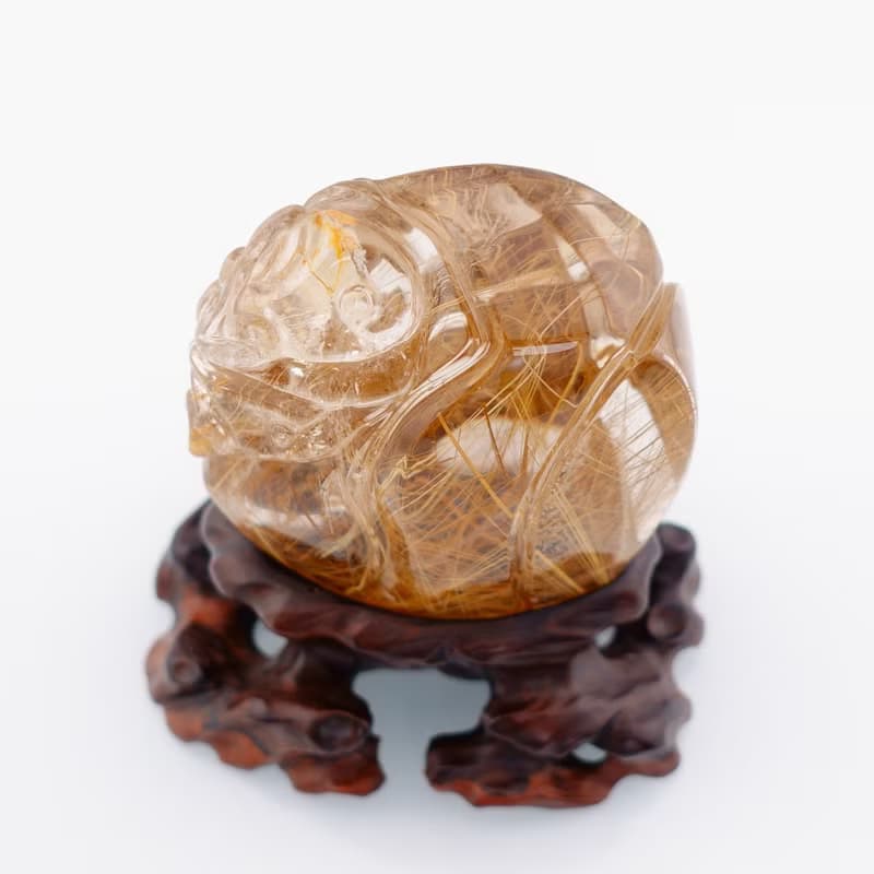 寶麗金珠寶-天然鈦晶擺飾