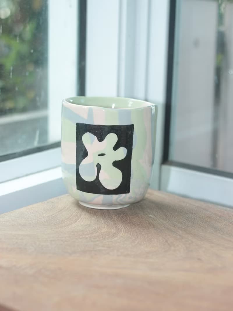 Marble cup