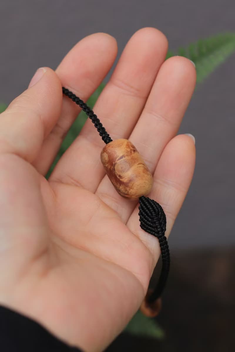 壹染指原創 | 沉香木 編繩手環 | 一圖一物