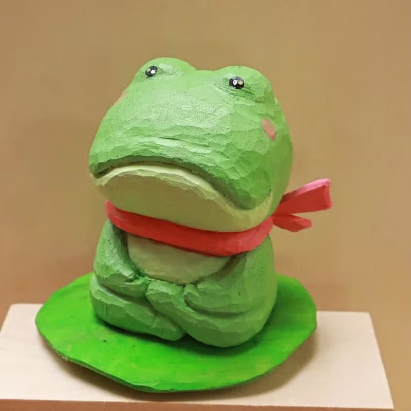 Frog on leaf
