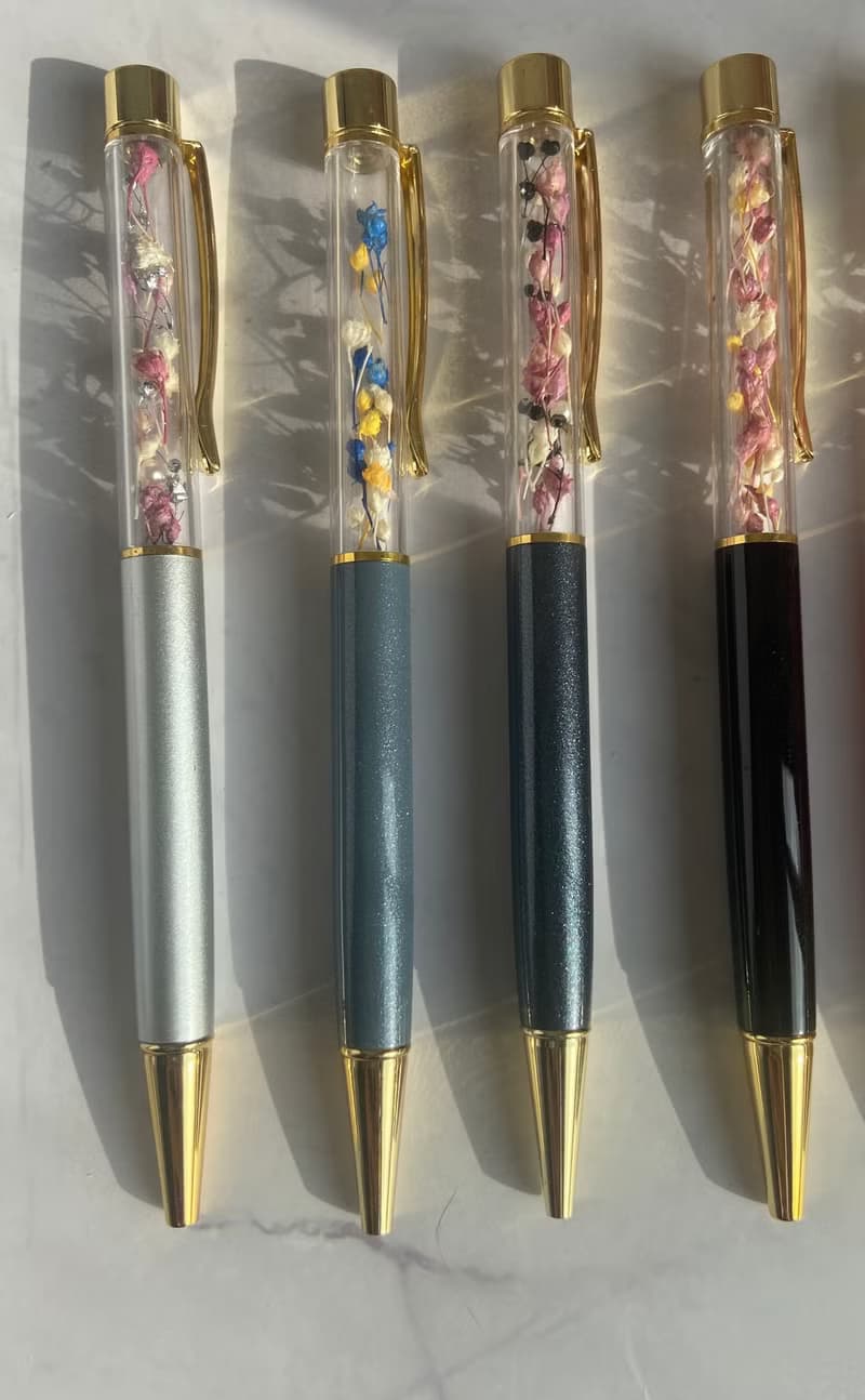 永生花筆 油性原子筆  聖誕禮盒