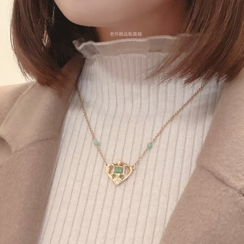 Avon 典雅東菱玉項鍊