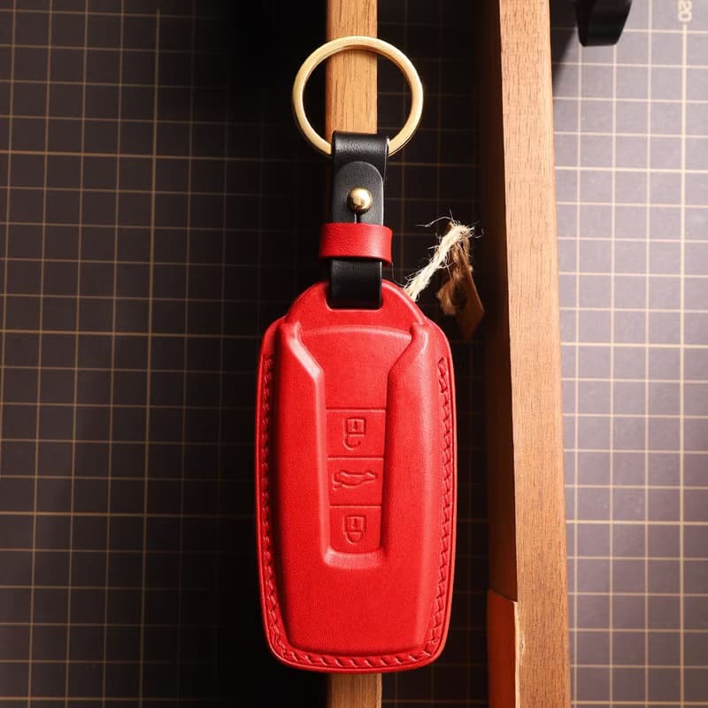 【瘋匠訂制】全手工工藝禮品 汽車鑰匙套 For Volkswagen大眾福斯