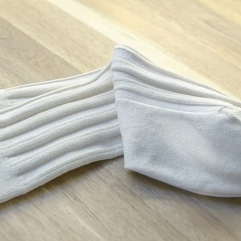 乾燥感・機能美學羅紋襪∣抑菌∣檸檬戚風∣22-26 cm∣雙針筒