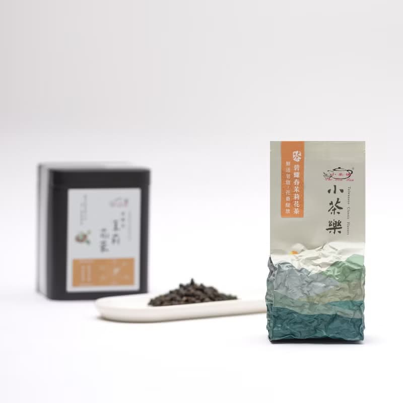 碧螺春茉莉花茶 | 小茶樂台灣沖泡茶葉(55g散茶)