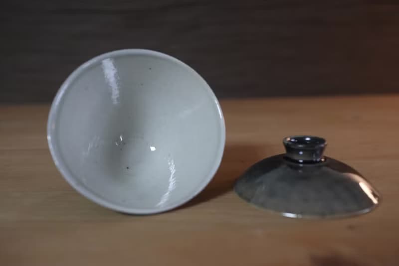 方方土 柴燒蓋碗