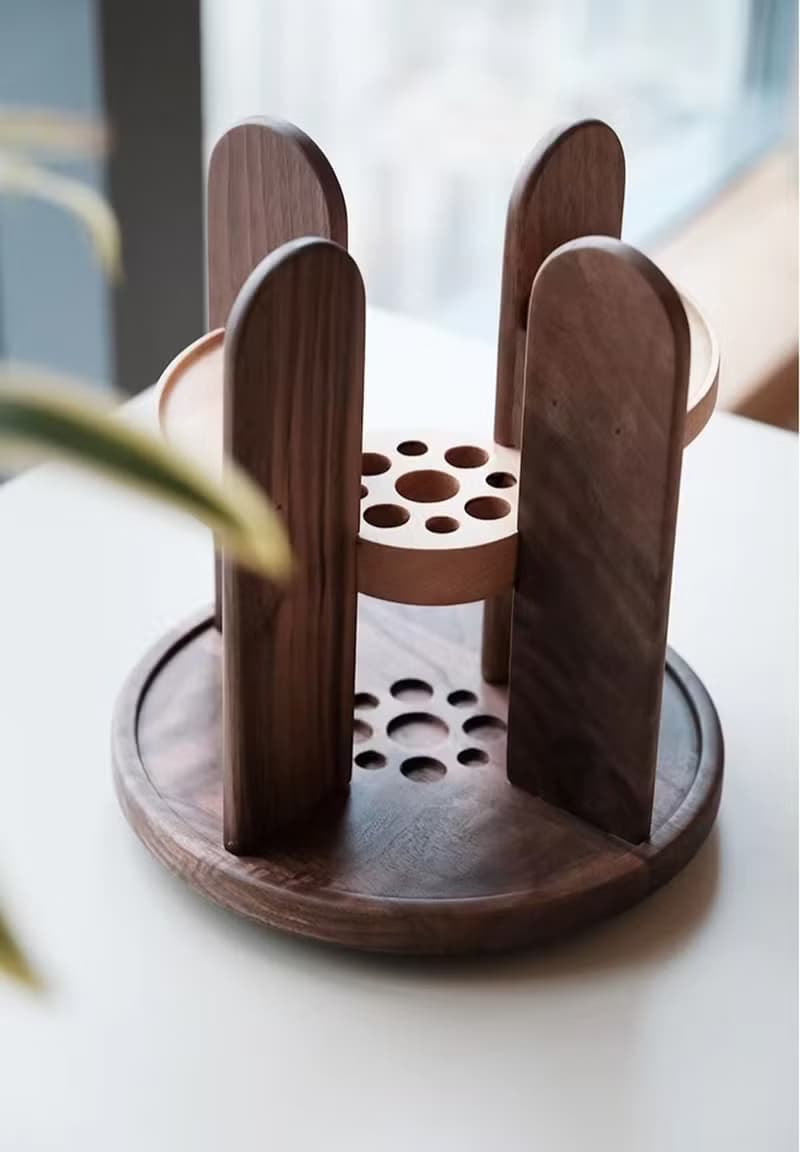 美妝收納架  收納盤  可旋轉