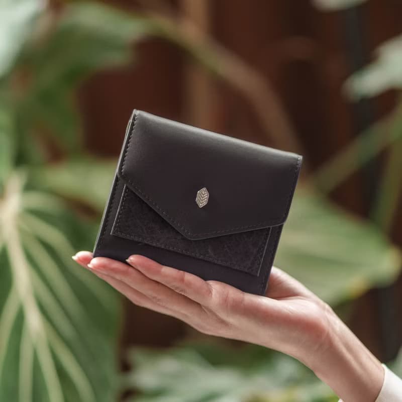 Milly Compact Wallet - Black