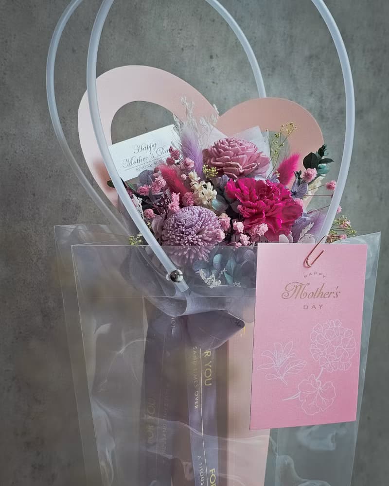 愛的永生花束盒