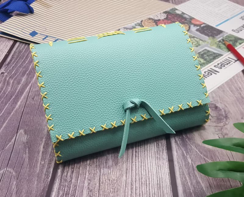 Long Stitching Journal - Pastel Special - Mint Green Colour
