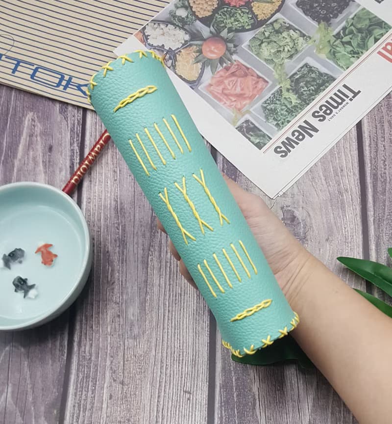 Long Stitching Journal - Pastel Special - Mint Green Colour