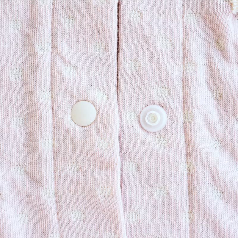 【SISSO有機棉】蜜桃甜心兔二重織兩用式兔裝 3M  6M 12M