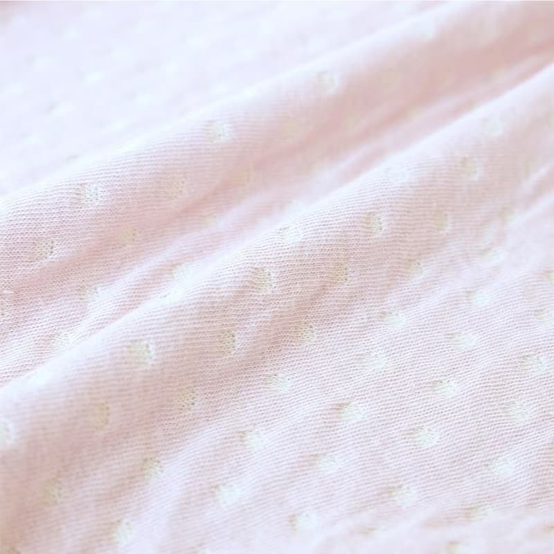 【SISSO有機棉】蜜桃甜心兔二重織兩用式兔裝 3M  6M 12M
