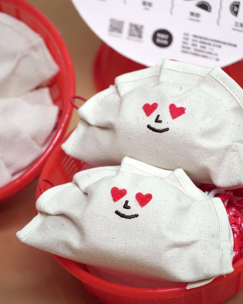 轉餃遇到愛/愛心水餃零錢包情侶組