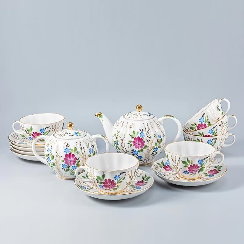 彩花-22K金手工午茶14件下午茶禮組