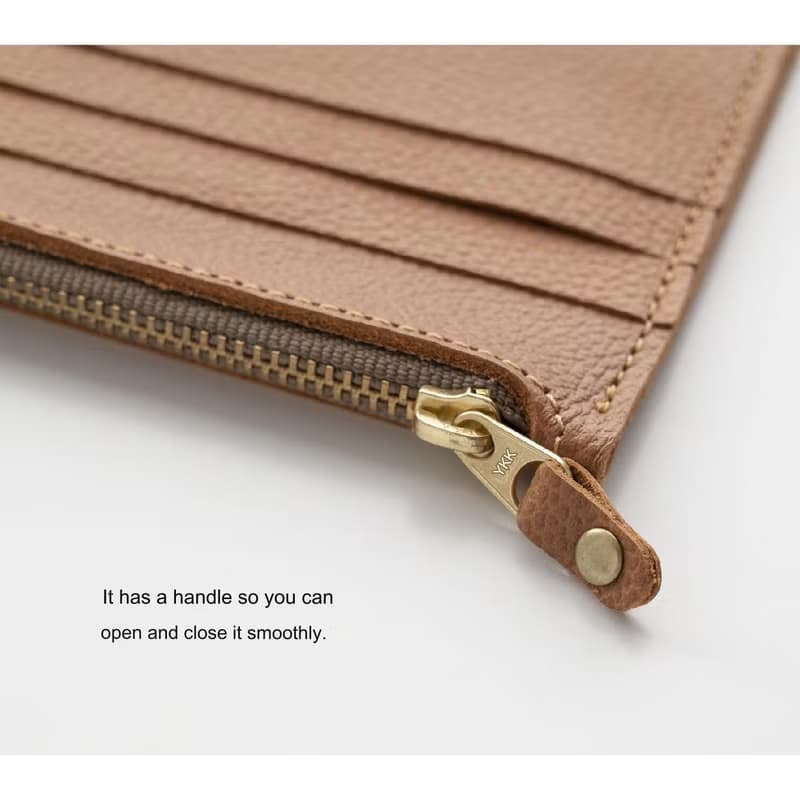 バッグインウォレット 【 シュリンクレザー 】 サブ財布 薄型 姫路レザー HS44K