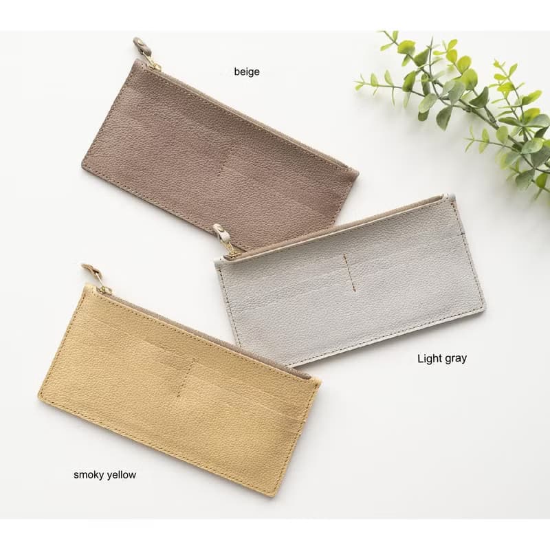 バッグインウォレット 【 シュリンクレザー 】 サブ財布 薄型 姫路レザー HS44K