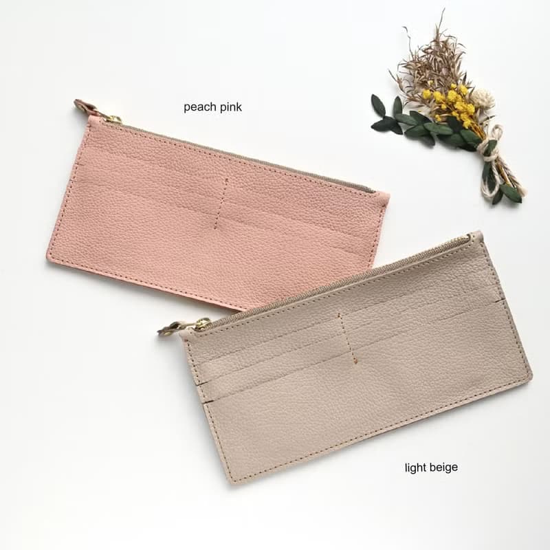 バッグインウォレット 【 シュリンクレザー 】 サブ財布 薄型 姫路レザー HS44K