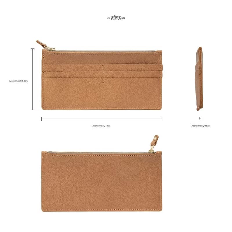 バッグインウォレット 【 シュリンクレザー 】 サブ財布 薄型 姫路レザー HS44K