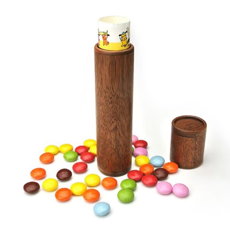 明治マーブルチョコ専用木製ケース
